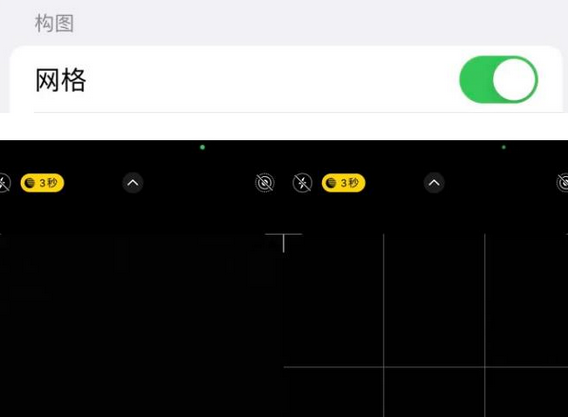 后湖管理区苹果手机维修网点分享iPhone如何开启九宫格构图功能