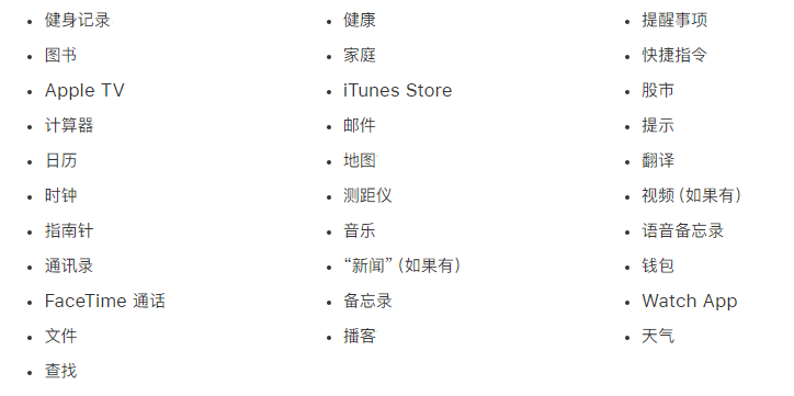 后湖管理区苹果手机维修分享iPhone 14系列机型可以卸载哪些自带的App? 